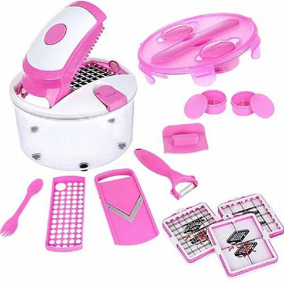 Універсальна овочерізка Multi Salad Chef 13 в 1 Мульти Салад Чиф