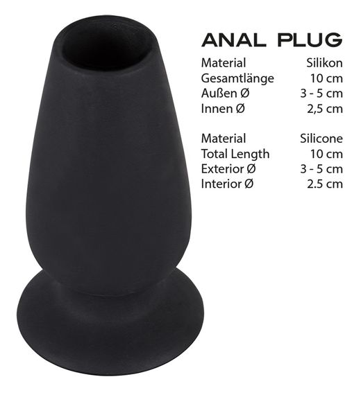 Анальна пробка - Lust Tunnel Plug M | Зображення 6