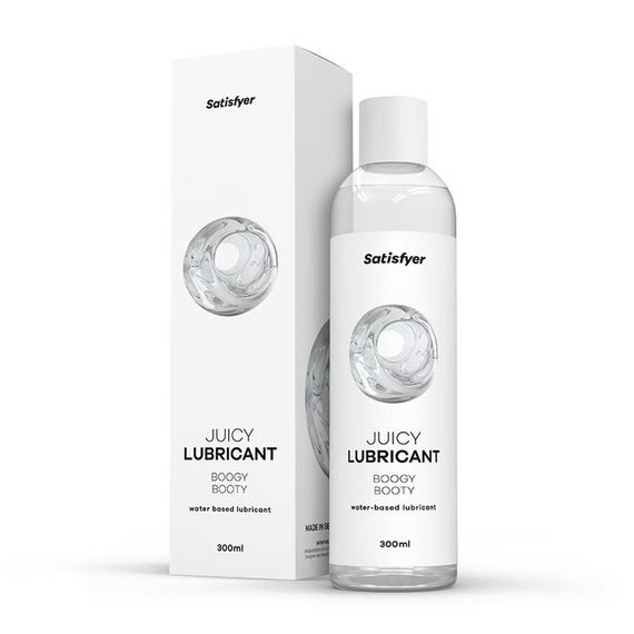 Анальная смазка на водной основе Satisfyer Juicy Lubricant Boogy Booty water based 300 мл