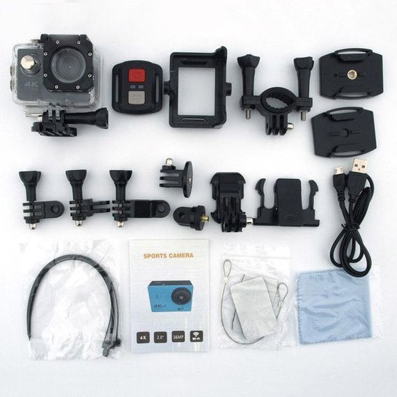 Водонепроникна спортивна екшн камера DVR SPORT S3R Wi Fi з пультом | Зображення 1