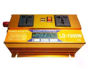 Инвертор 5 CORE SC-1000VA 1000W 12V • Преобразователь напряжения 5 CORE SC-1000VA 12V-220V 660 Вт с USB и защитой