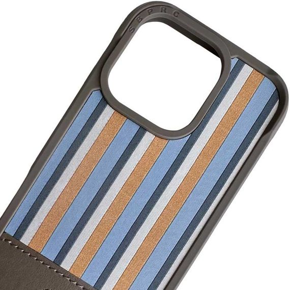 Шкіряний чохол Polo Santa Barbara Isaac для Apple iPhone 16 Pro (6.3") Titanium grey | Зображення 2