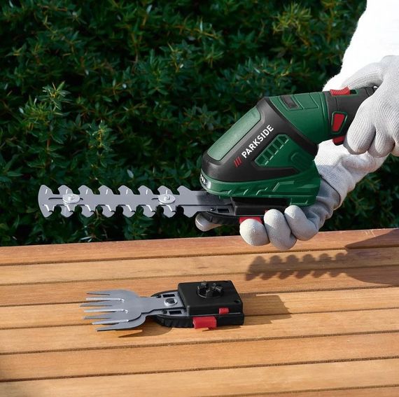 Акумуляторний кусторіз-тример для трави 2в1 Parkside PGSA 4 B3 Німеччина | Зображення 6