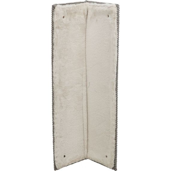 Дряпка Trixie для котів XXL настінна кутова сизаль/плюш сіра 38х75 см | Зображення 3