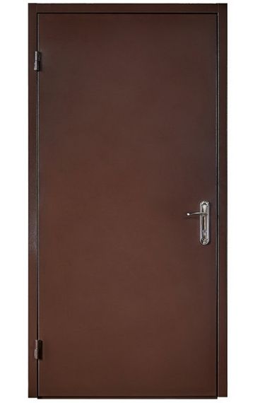 Дверь входная Техническая RAL 8017 RAL 8017