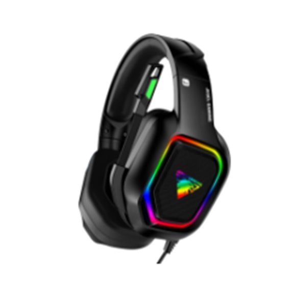 Наушники ведущие с подсветкой Ramko RH-227, Black