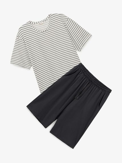 Піжама чоловіча Nicoletta 93572 S Біло-сірий shop (2000999638008)