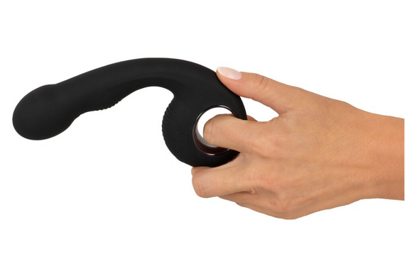 Вигнутий вібратор для точки G і P, Black Velvets Sex Aura | Зображення 4