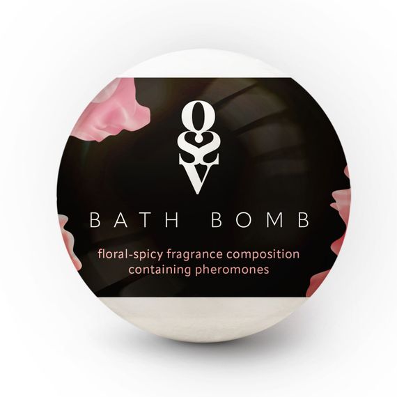 Бомбочка для ванни з феромонами Obsessive Bath bomb Floral - Spicy (100 г)