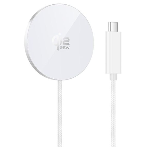 БЗУ Hoco CW63 Pro Fast Qi2 magnetic 25W White