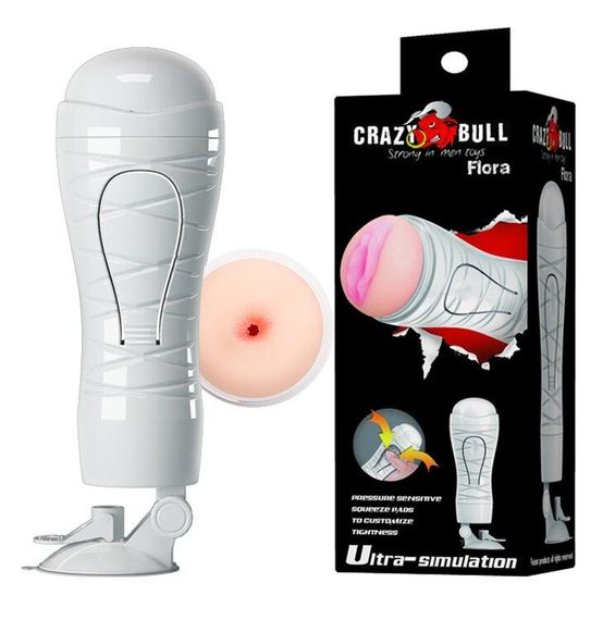 Мастурбатор анус CRAZY Bull-Flora, BM-00900T48N-1 Sex Aura | Зображення 1