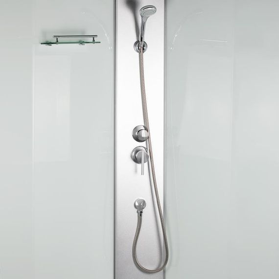 Душовий бокс Lidz Tani SB90x90.SAT.HIGH.FR, скло Frost 4 мм | Зображення 3
