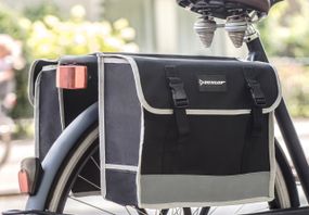 Велосипедная сумка на багажник, велосумка 26L Dunlop черная