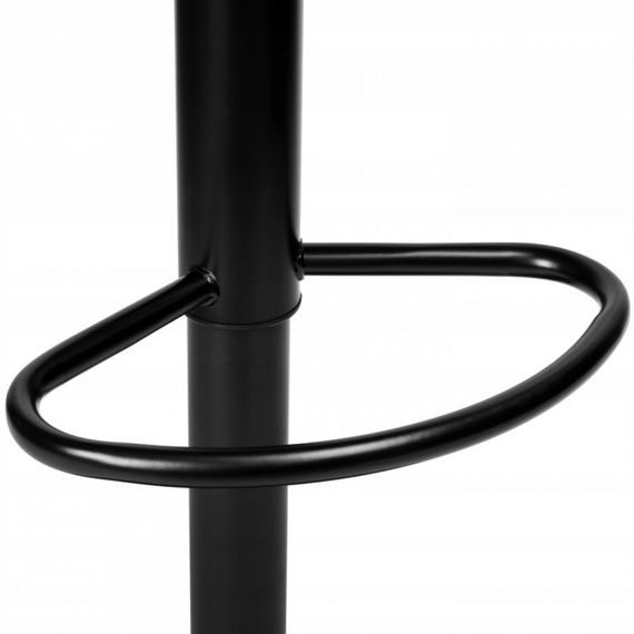 Барний стілець зі спинкою Bonro Бонро BN-087 чорний (чорна основа) (42400411) | Зображення 4