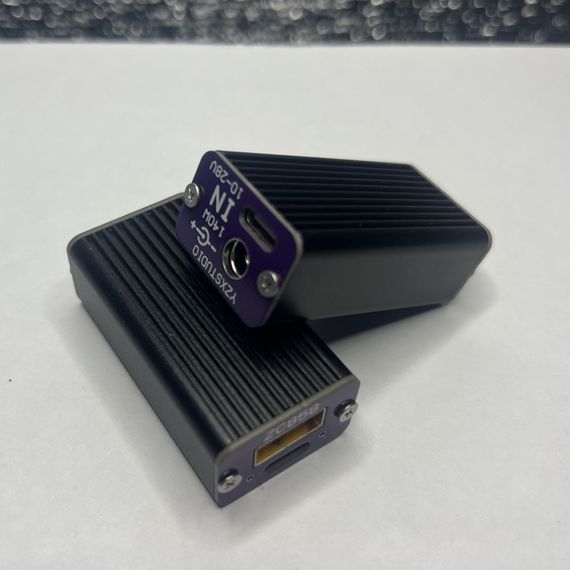 PD-конвертер перехідник-перетворювач ZC858 140W/DC 5,5*2,5 DC + PD USB | Зображення 1