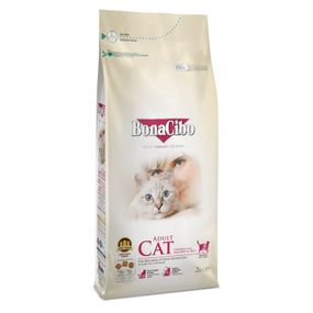 Корм BonaCibo Cat Adult Chicken & Rice with Anchovy сухий з куркою для дорослих котів 2 кг