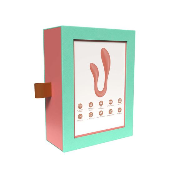 Смарт-вібратор для пар Adrien Lastic Couple Secrets 2.0, 2 мотори, 10 режимів sexstyle | Зображення 6