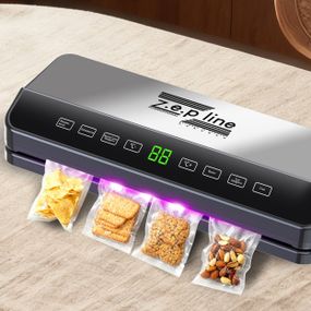 Вакуумный упаковщик с сенсорным дисплеем Zepline / Вакууматор для продуктов ZP-359 200 Вт