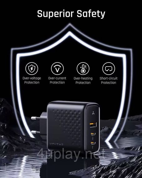 Зарядное устройство VOLTME Revo 100W GaN III для быстрой зарядки | Зображення 5
