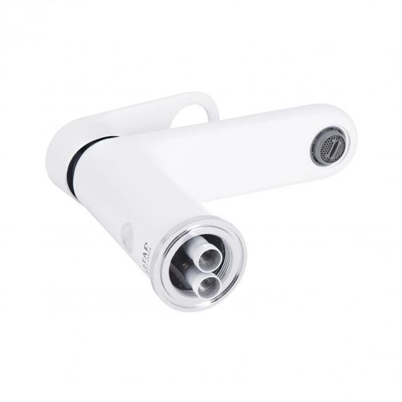 Смеситель для раковины Qtap Jay QTJAY270CRW45551 Chrome/White | Зображення 2