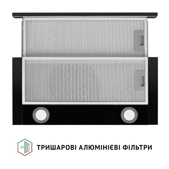 Витяжка кухонна Perfelli TL 602 BL LED | Зображення 6