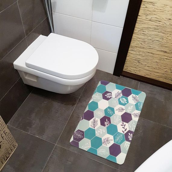 Вологопоглинаючий килимок шестикутники 40*60CM*3MM (D) SW-00001562 | Зображення 4