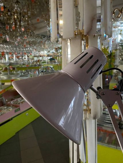Настольная лампа на гибкой ножке на струбцине MTL-07 White | Зображення 5