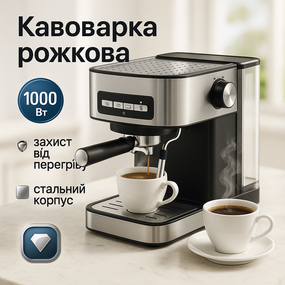 Рожковая еспрессо машина, Кофемашины эспрессо для молотого кофе, Эспрессо машина для кофейни ED-74