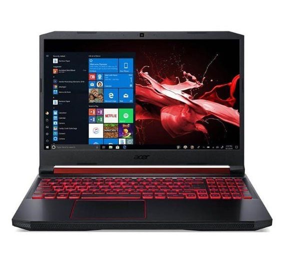 Ігровий ноутбук Acer Nitro 5 AN515-54-55LC / 15.6" (1920x1080) IPS / Intel Core i5-9300H (4 (8) ядра по 2.4 - 4.1 GHz) / 16 GB DDR4 / 480 GB SSD / nVidia GeForce GTX 1660 Ti, 6 GB GDDR6, 192-bit / WebCam б/в | Зображення 1