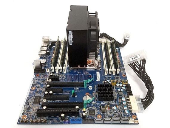 Комплект: Материнская плата HP Z440 / Intel Xeon E5-2697 v4 (18 (36) ядер по 2.3 - 3.6 GHz) / 32 GB DDR4 / Socket LGA 2011 v3 + кулер HP б/у | Зображення 3