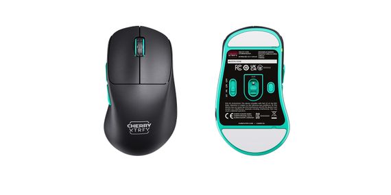 Миша Cherry Xtrfy M64 CX-M64W-BLACK | Зображення 1