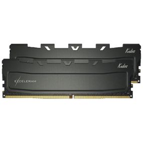 Модуль памяти для компьютера DDR4 32GB (2x16GB) 3600 MHz Black Kudos eXceleram (EKBLACK4323618XD)