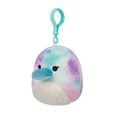 М&apos;яка іграшка Squishmallows на кліпсі – Качкодзьоб Бріндал 9 см (SQCP00215) | Зображення 1
