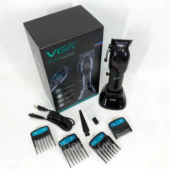 Бездротова акумуляторна машинка для стрижки волосся VGR Hair Clipper V-653 Voyager IS-29 | Зображення 3