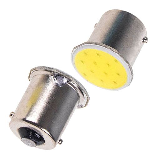 Лампа діодна S25 1156-COB-12 24V 1 контакту 0199/08752 | Зображення 1