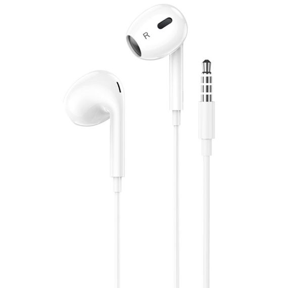 Стерео навушники Hoco M101 Max (3.5mm/1.2m) White