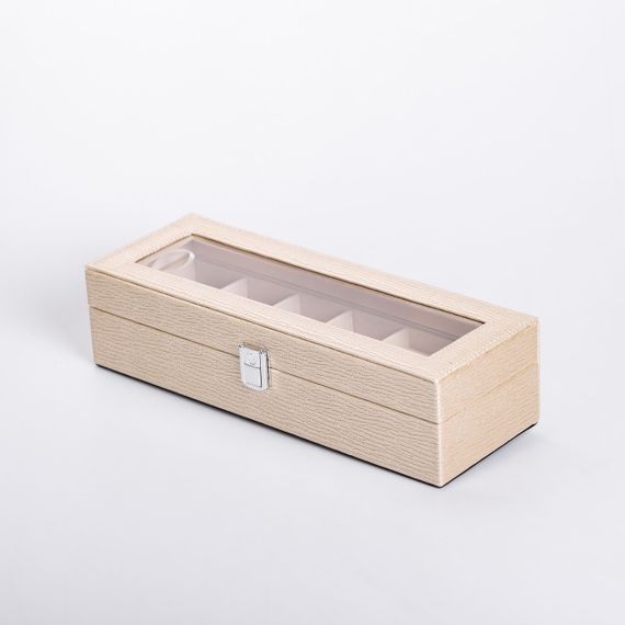 Шкатулка для украшений из эко кожи 31×11×8 см органайзер для ювелирных изделий | Зображення 2