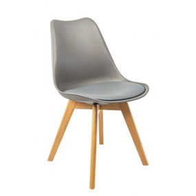 Крісло Bonro B-487 сіре 9U