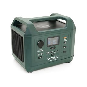 Портативна станція V-TAC Power VT-606N, LiFePO4(IRF32135 12.8V 45Ah/576Wh), PEAK 1000W, 18W 5V3.5A, PD18W, PD65W, 295*206*2285 мм. 7.8 кг
