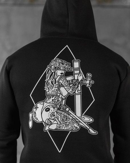 Худі CELEO на флісі black ВТ7912 | Зображення 2