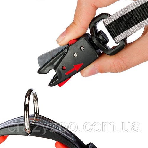Повідець для собак Ferplast Sport Dog Matic G20/120 нейлон жовтий 2х120 см 78004328 | Зображення 4