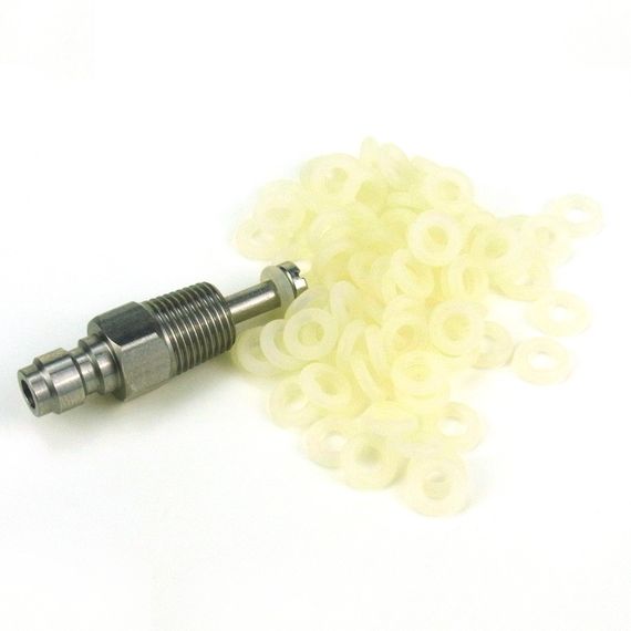 Уплотнительное кольцо прокладка O-Ring 3.68x1.78mm на шток заправочного пейнтбольного клапана (набор 10 штук) | Зображення 1