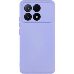 Чохол Silicone Cover Lakshmi Full Camera (A) для Xiaomi Poco X6 Pro Бузковий / Dasheen