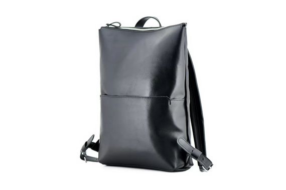Шкіряний рюкзак Skin and Skin Flatrock L Чорний (BP09BL-L) | Зображення 4