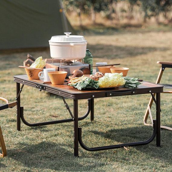 Cтіл розкладний Naturehike L MDF outdoor folding NH20JJ028 Світле дерево | Зображення 1