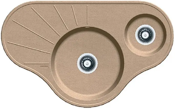 Кухонна мийка Fabiano Arc 94x58x15 Beige 8221.201.0279