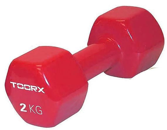 Гантель для фітнесу Toorx Vinyl 2 кг (MV-2)