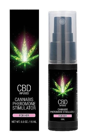 Духи з феромонами для жінок Shots-CBD Cannabis Pheromone Stimulator For Her , 15 ml sexstyle