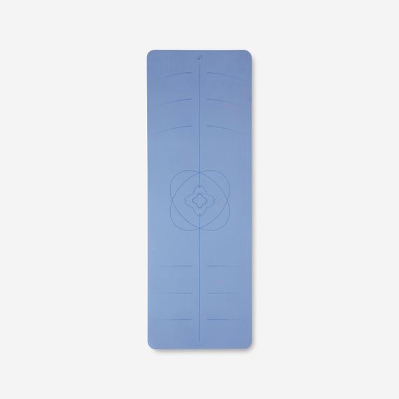 Килимок для йоги Grip 4 мм синій - One Size