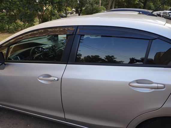 Вітровики (4 шт., Sunplex Sport) для Honda Civic Sedan IX 2011-2016 рр | Зображення 1